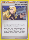 Cynthia's Feelings 131/146 Pokémon Legends Awakened (2008) English card — catalogue reference