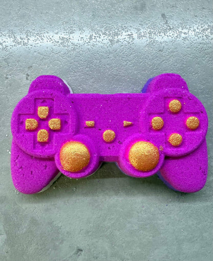 Unique creations soap company - PINK GAME CONTROLLER bath bomb  