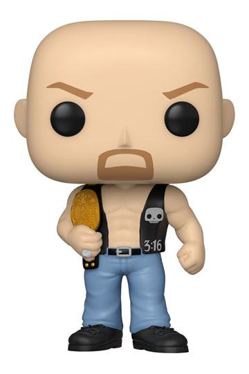 Funko Pop! vinyl figure of a character holding a badge on a white background