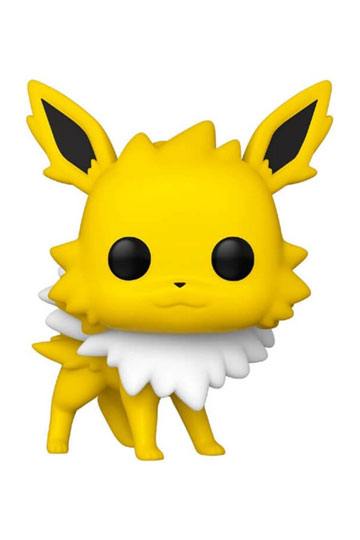 Yellow and black character figurine on a white background