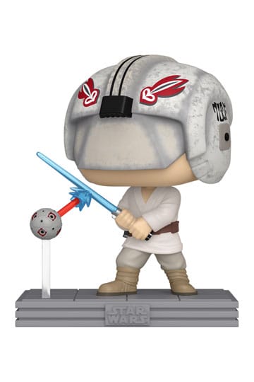 Star Wars POP! Movie Vinyl Figure Luke/Remote 9 cm