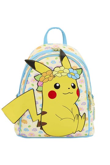 Pokémon by Loungefly Mini Backpack Sleeping Pikachu Floral Crown