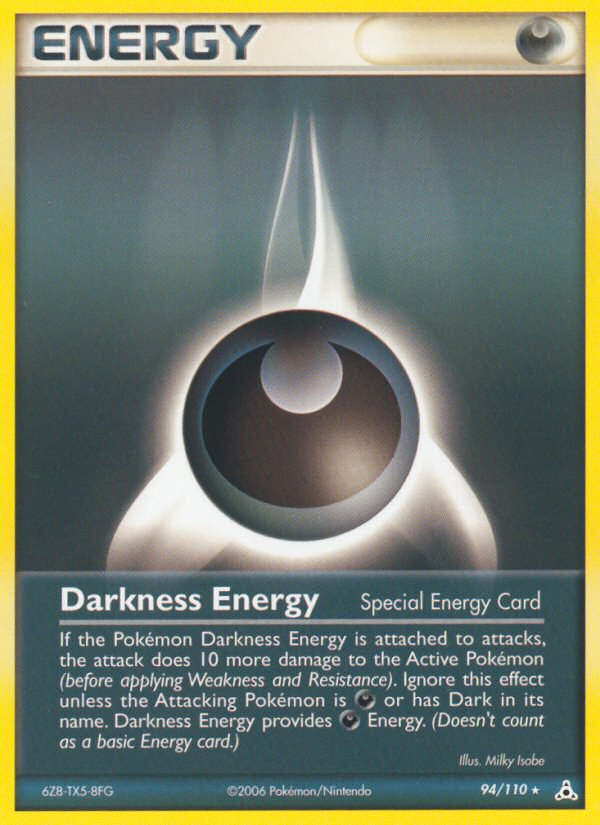 Darkness Energy 94/110 Pokémon EX Holon Phantoms (2006) English card — catalogue reference