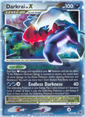 Darkrai LV.X 104/106 Pokémon Great Encounters (2008) English card — catalogue reference
