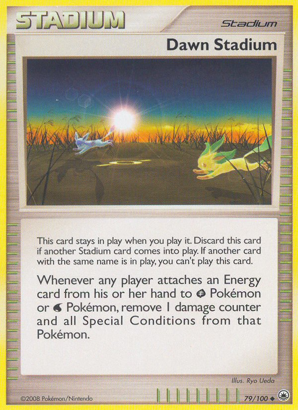 Dawn Stadium 79/100 Pokémon Majestic Dawn (2008) English card — catalogue reference
