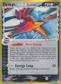 Deoxys δ 3/110 Pokémon EX Holon Phantoms (2006) English card — catalogue reference