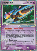 Deoxys ex 93/106 Pokémon EX Emerald (2005) English card — catalogue reference