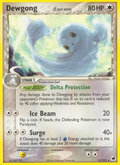 Dewgong δ 15/101 Pokémon EX Dragon Frontiers (2006) English card — catalogue reference