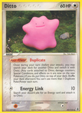 Ditto 35/113 Pokémon EX Delta Species (2005) English card — catalogue reference