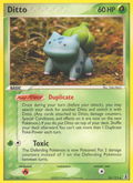 Ditto 36/113 Pokémon EX Delta Species (2005) English card — catalogue reference