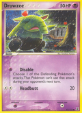 Drowzee 67/113 Pokémon EX Delta Species (2005) English card — catalogue reference