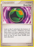 Dusk Ball 80/100 Pokémon Majestic Dawn (2008) English card — catalogue reference