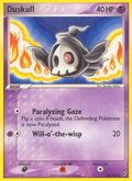 Duskull 58/107 Pokémon EX Deoxys (2005) English card — catalogue reference