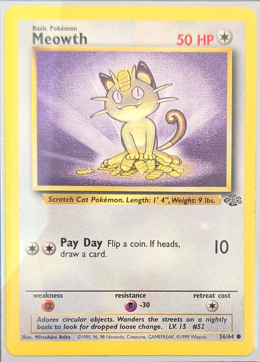 Meowth Common Jungle 56/64 MP