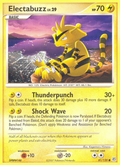Electabuzz 81/130 Pokémon Diamond & Pearl (2007) English card — catalogue reference