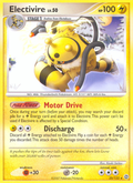 Electivire 25/132 Pokémon Secret Wonders (2007) English card — catalogue reference