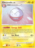 Electrode 26/132 Pokémon Secret Wonders (2007) English card — catalogue reference