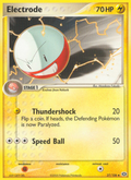 Electrode 27/106 Pokémon EX Emerald (2005) English card — catalogue reference