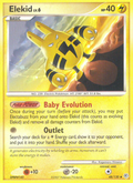 Elekid 48/130 Pokémon Diamond & Pearl (2007) English card — catalogue reference