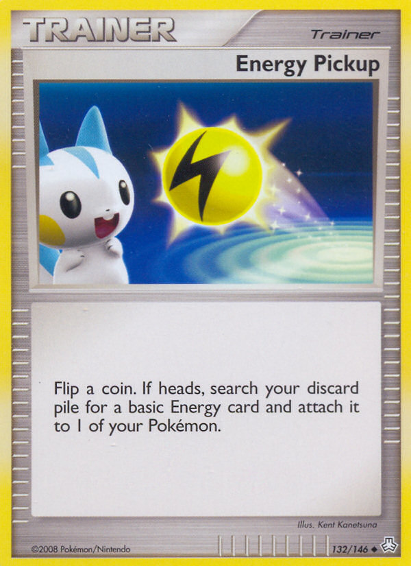 Energy Pickup 132/146 Pokémon Legends Awakened (2008) English card — catalogue reference
