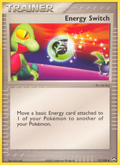 Energy Switch 75/108 Pokémon EX Power Keepers (2007) English card — catalogue reference