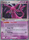 Espeon ex 102/115 Pokémon EX Unseen Forces (2005) English card — catalogue reference