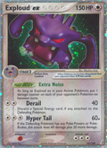 Exploud ex 92/100 Pokémon EX Crystal Guardians (2006) English card — catalogue reference