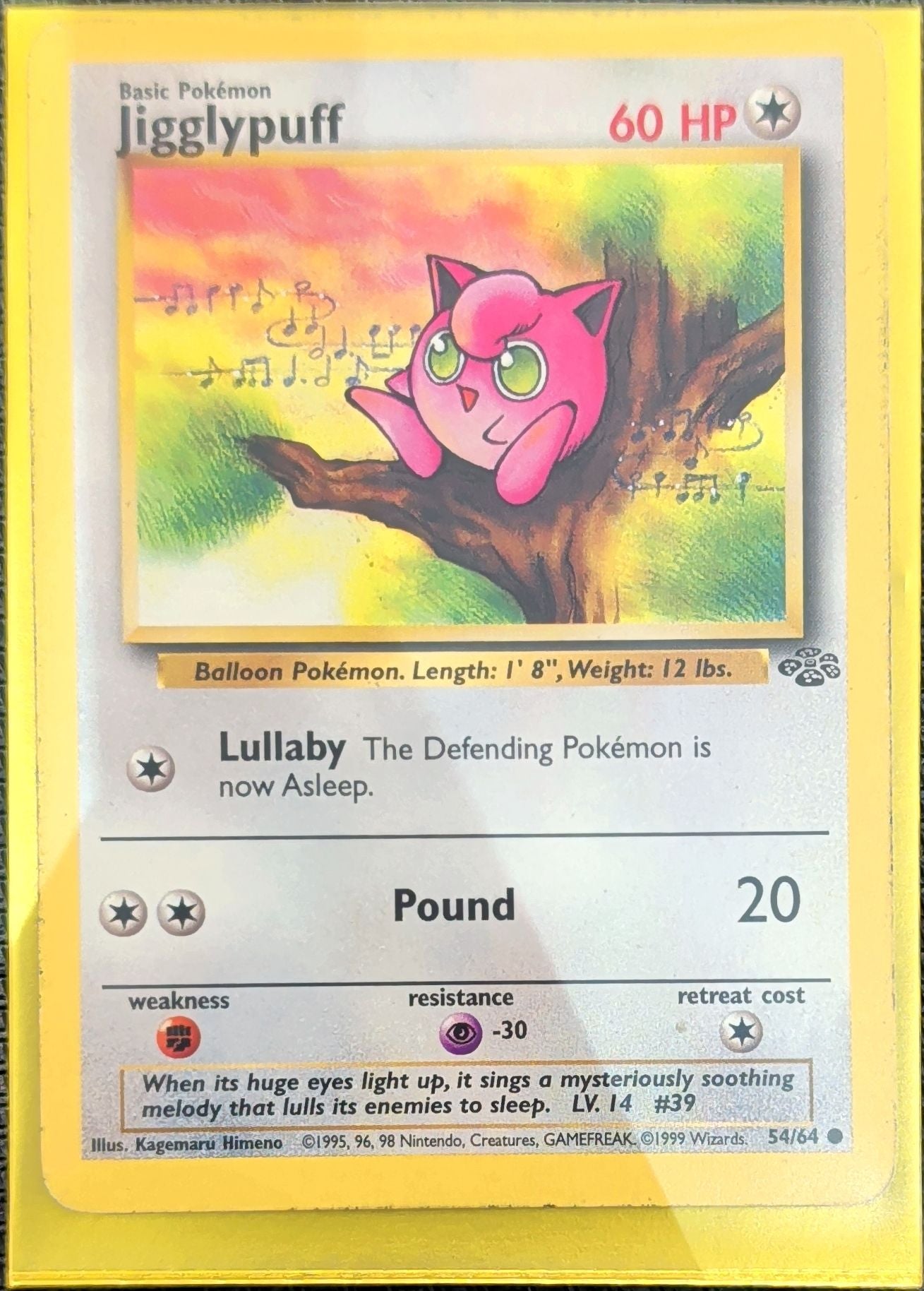 Jigglypuff Common Jungle 54/64 MP