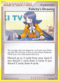 Felicity's Drawing 98/106 Pokémon Great Encounters (2008) English card — catalogue reference