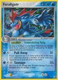 Feraligatr 4/115 Pokémon EX Unseen Forces (2005) English card — catalogue reference