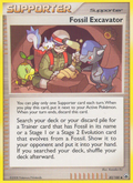 Fossil Excavator 82/100 Pokémon Majestic Dawn (2008) English card — catalogue reference