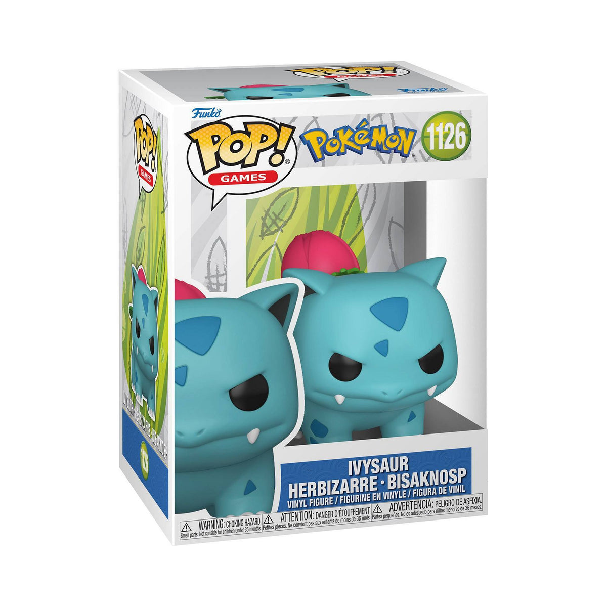 Pokémon Ivysaur Funko Pop! Games Vinyl Figure