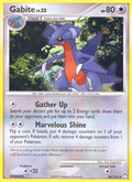 Gabite 48/123 Pokémon Mysterious Treasures (2007) English card — catalogue reference