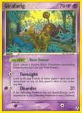 Girafarig 16/92 Pokémon EX Legend Maker (2006) English card — catalogue reference