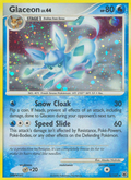 Glaceon 5/100 Pokémon Majestic Dawn (2008) English card — catalogue reference