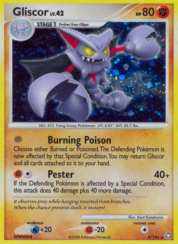 Gliscor 5/146 Pokémon Legends Awakened (2008) English card — catalogue reference