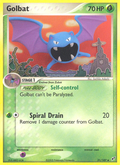 Golbat 31/107 Pokémon EX Deoxys (2005) English card — catalogue reference