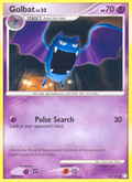 Golbat 50/123 Pokémon Mysterious Treasures (2007) English card — catalogue reference