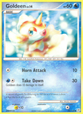 Goldeen 84/130 Pokémon Diamond & Pearl (2007) English card — catalogue reference