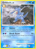 Golduck 28/132 Pokémon Secret Wonders (2007) English card — catalogue reference