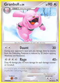 Granbull 39/106 Pokémon Great Encounters (2008) English card — catalogue reference