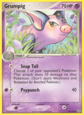 Grumpig 30/106 Pokémon EX Emerald (2005) English card — catalogue reference