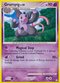 Grumpig 56/146 Pokémon Legends Awakened (2008) English card — catalogue reference