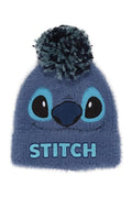 Disney Lilo & Stitch Stitch Fluffy Pom-Pom Beanie