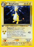 Ampharos 1/111 — Pokémon Neo Genesis card
