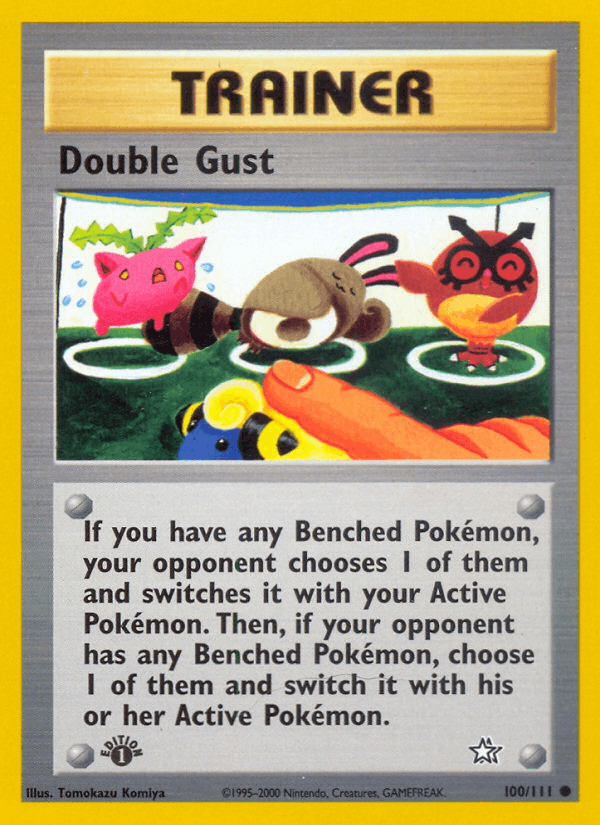 Double Gust 100/111 — Pokémon Neo Genesis card