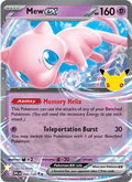Mew ex 66/128 — Pokémon 30th Celebration catalogue reference