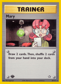Mary 87/111 — Pokémon Neo Genesis card