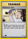 Professor Elm 96/111 — Pokémon Neo Genesis card