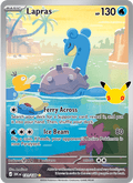 Lapras 131/128 — Pokémon 30th Celebration catalogue reference